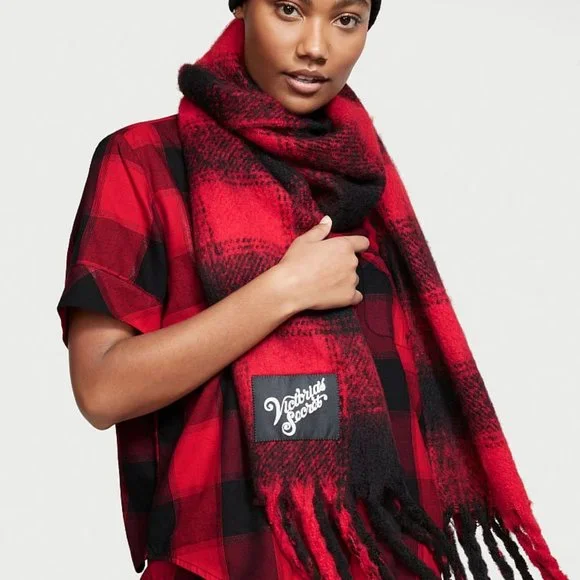 Victoria's Secret | Accessories | Red Scarf From Victoria Secret